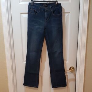 Andre Biri Classic Indigo Straight Leg Jeans Size 8